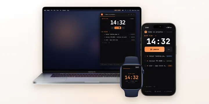 Vibr vs Be Focused vs Focus Keeper: qual app de Pomodoro é o mais completo no iPhone e no Mac?