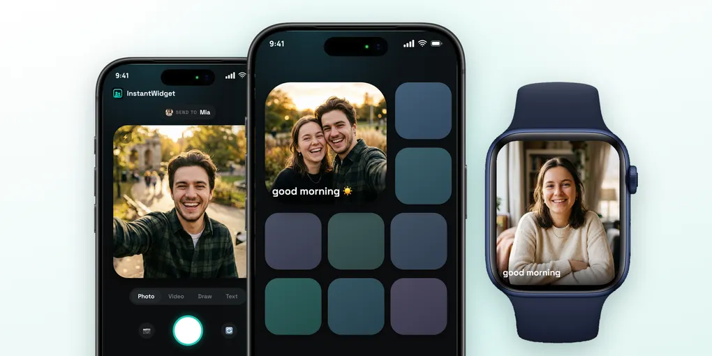 InstantWidget Review: The Photo Widget App for Couples and Best Friends