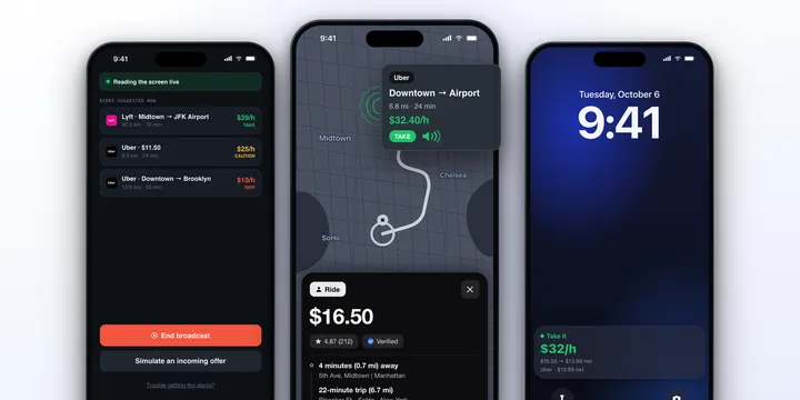 ProfitDriver vs Mystro vs Corridex vs GigU: Which Rideshare Driver App Is the Most Complete on iPhone?