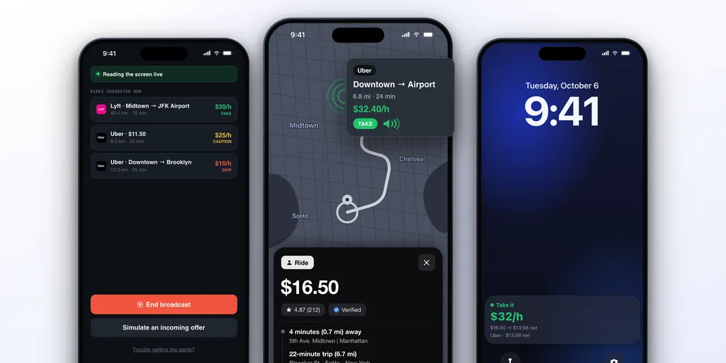 ProfitDriver vs Mystro vs Corridex vs GigU: Which Rideshare Driver App Is the Most Complete on iPhone?